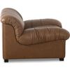 Image 3 : BNIB Moe's - Halston Lounge Chair Tan Leather - 43 x 39 x 27.5 - Retail Price: $3,749.00 - AZ-1004-0