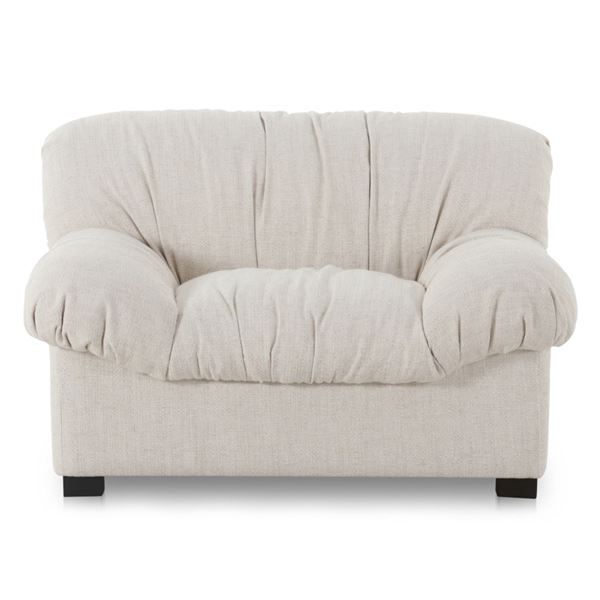 BNIB Moe's - Halston Lounge Chair Flecked Oat - 43 x 39 x 27.5 - Retail Price: $2,249.00 - AZ-1004-0