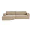 Image 1 : BNIB Moe's - Madrid Left Sectional Cool Beige - 112 x 65 x 33.50in - Retail Price: $4,349 - OA-1058-
