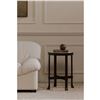 Image 2 : BNIB Moe's - Holli Side Table White Marble - 16 x 16 x 23 - Retail Price: $596.00 - QJ-1026-18
