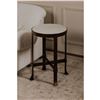 Image 3 : BNIB Moe's - Holli Side Table White Marble - 16 x 16 x 23 - Retail Price: $596.00 - QJ-1026-18