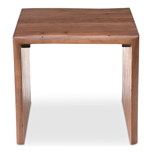 BNIB Moe's - Tyrell Side Table Brown - 22 x 22 x 20 - Retail Price: $679.00 - VE-1134-03