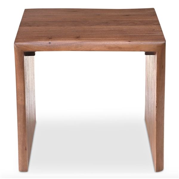 BNIB Moe's - Tyrell Side Table Brown - 22 x 22 x 20 - Retail Price: $679.00 - VE-1134-03
