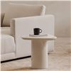 Image 2 : BNIB Moe's - Eden Accent Table Ivory White Lacquer - 18.75 x 18.75 x 18 - Retail Price: $629.00 - EW