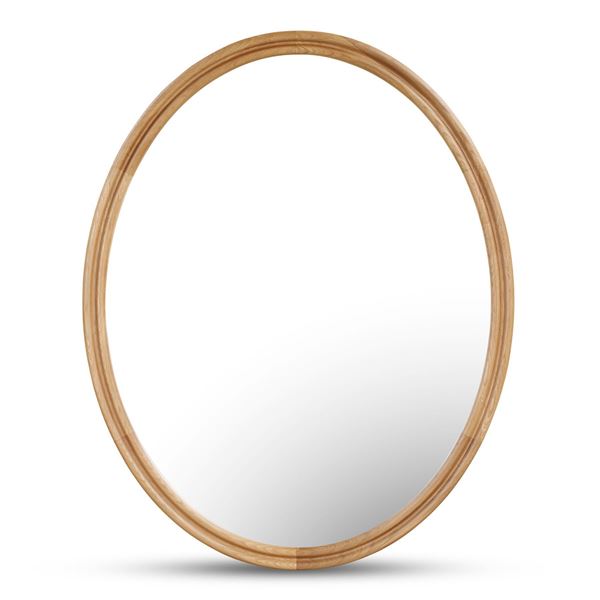 New Moe's - Alcott Oval Mirror Oak - 32 x 1 x 40 - Retail Price: $599.00 - BC-1148-24