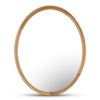 Image 1 : New Moe's - Alcott Oval Mirror Oak - 32 x 1 x 40 - Retail Price: $599.00 - BC-1148-24