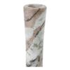 Image 3 : New Moe's - East Candle Holder Tall Brown Torrent Marble - 4 x 4 x 5.5 - Retail Price: $59.00 -