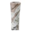 Image 3 : BNIB Moe's - East Candle Holder Tall Brown Torrent Marble - 4 x 4 x 5.5 - Retail Price: $59.00 - GK-