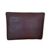 Image 2 : NEW Sunday's - Endless Summer Leather Cushion Brown - 27 x 30 x 33 - Retail Price: $1,280.00 - CHA