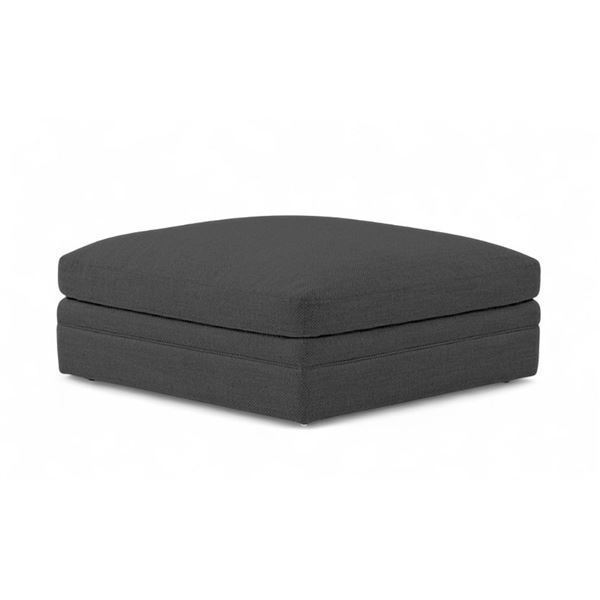 BNIB Sunday's - Feel Good Storage Ottoman Dark Shadow - 44 x 44 x 20 - Retail Price: $1,280.00 - OT