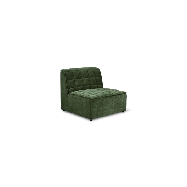 BNIB Sunday's - Quilt Armless Chair Moss - 36 x 36 x 32 - Retail Price: $1,250.00 - CHA-EW-040-016