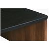 Image 2 : BNIB Sunday's - Form Marble Coffee Table Walnut - 48 x 48 x 14 - Retail Price: $990.00 - COF-JD-001