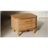 Image 2 : BNIB Sunday's - Easy Edge Nightstand All Wood White Oak - 22 x 16 x 16 - Retail Price: $690.00 - SI