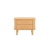 Image 3 : BNIB Sunday's - Easy Edge Nightstand All Wood White Oak - 22 x 16 x 16 - Retail Price: $690.00 - SI