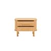 Image 5 : BNIB Sunday's - Easy Edge Nightstand All Wood White Oak - 22 x 16 x 16 - Retail Price: $690.00 - SI