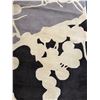 Image 2 : Modern Earthtone Branch Silhouette Area Rug - Approx 64in x 84in