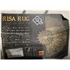 Image 3 : Risa Rug - Geometric Prism Sand & Slate Modern Area Rug - Approx 62in x 90in