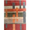 Image 4 : Home Accents Multicolor Geometric Hand Tufted Rug - Approx 62in x 90in