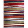 Image 2 : Multicolor Linear design Area Rug - Approx 62in x 90in