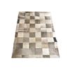 Image 1 : Natural Tones Patchwork Cowhide Area Rug - Approx 52in x 76in