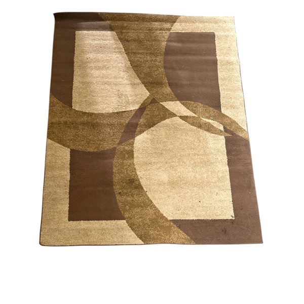 Home Accents Contemporary Rug Collection - Luna / Ivory - Approx 62in x 86in