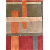 Image 2 : Home Accents Multicolor Geometric Hand Tufted Rug - Approx 92in x 60in