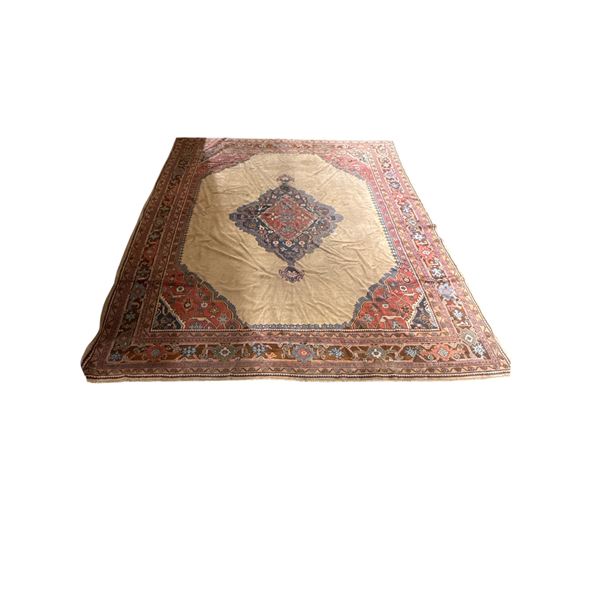 Hand Woven - Classical Persian Style Floral Medallion Rug - Approx 160 x 186