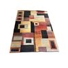 Image 1 : Ashley Geometric Area Rug - Multicolor - Approx 92in x 64in