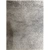 Image 2 : Ultra-Soft Charcoal Grey Shag Area Rug - Approx 90in x 63in