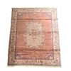 Image 1 : Vintage Blush Rose Classical Medallion Area Rug - Approx 78in x 112in