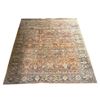 Image 1 : Vintage Inspired Distressed Persian Style Area Rug - Approx 90in x 112in