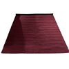 Image 1 : Maroon Minimalist Statement Rug - Approx 142in x 236in