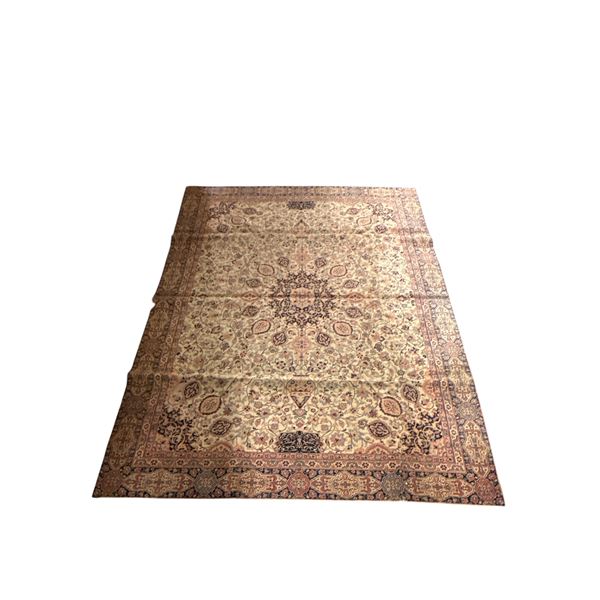 Anitque Grandeur Hand Tufted Persian Rug - Approx 97in x 134in