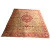 Image 1 : Palatial Heritage Rose and Gold Persian Hand Tufted Rug - Approx 117in x 157in