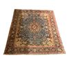 Image 1 : Royal Persian Sapphire & Bronze Intricate Hand Tufted Area Rug - Approx 116in x 146in