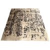 Image 1 : Ashley Designs High Contrast Distressed Floral Rug - Approx 96in x 120in