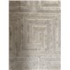 Image 3 : Elegant Sand Beige Sculpted Greek Key Pattern Area Rug - Approx 96in x 132in