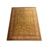 Image 1 : Kashan Authentic Hand Tufted Olive-Beige Persian Rug - Approx 78in x 118in