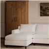 Image 3 : BNIB Moe's - Hutton Left Sectional White - 100in x 63in x 29.1in - Retail Price: $4,699 - MO-1005-05