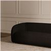 Image 4 : New Moe's - Faye Sofa Black Boucle - 90 x 33.7 x 29.8 - Retail Price: $3,549.00 - FO-1029-02
