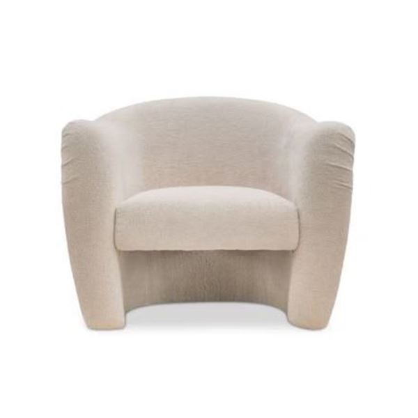 BNIB Moe's - Domino Accent Chair Beige - 35.5 x 30.5 x 30 - Retail Price: $2,136.99 - MO-1000-34