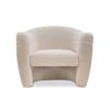 Image 1 : BNIB Moe's - Domino Accent Chair Beige - 35.5 x 30.5 x 30 - Retail Price: $2,136.99 - MO-1000-34