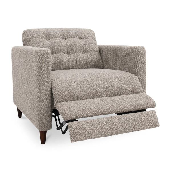 BNIB Moe's - Bridgers Power Recliner Chair Warm Grey - 37.4 x 37.8 x 33.9 - Retail Price: $2,349.00