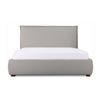 Image 1 : BNIB Moe's - Luzon King Bed Greystone - 85.5 x 88.5 x 45.5 - Retail Price: $2,650.00 - RN-1130-15-0