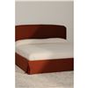 Image 2 : BNIB Moe's - Joan Queen Storage Bed Rust - 66.25 x 86 x 45 - Retail Price: $1,999.00 - RN-1150-03-0