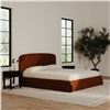 Image 3 : BNIB Moe's - Joan King Storage Bed Rust - 82 x 86 x 45 - Retail Price: $2,349.00 - RN-1151-03-0