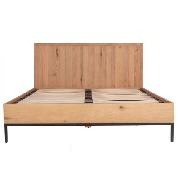 BNIB Moe's - Montego King Bed - 82.5 x 79 x 40 - Retail Price: $2,349.00 - YC-1012-24-0