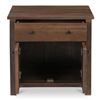 Image 5 : New Moe's - Gene Charging Nightstand Dark Brown - 28 x 22 x 26.5 - Retail Price: $2,674.99 -