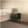 Image 3 : New Moe's - Reagan Nightstand Deep Green - 25 x 18.5 x 24.25 - Retail Price: $939.00 - JU-1006-27