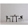 Image 3 : BNIB Moe's - Silas Round Dining Table Black Ash - 48 x 48 x 29.5 - Retail Price: $1,499.00 - BC-1102